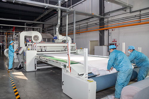 山西景柏家纺工厂正式投产